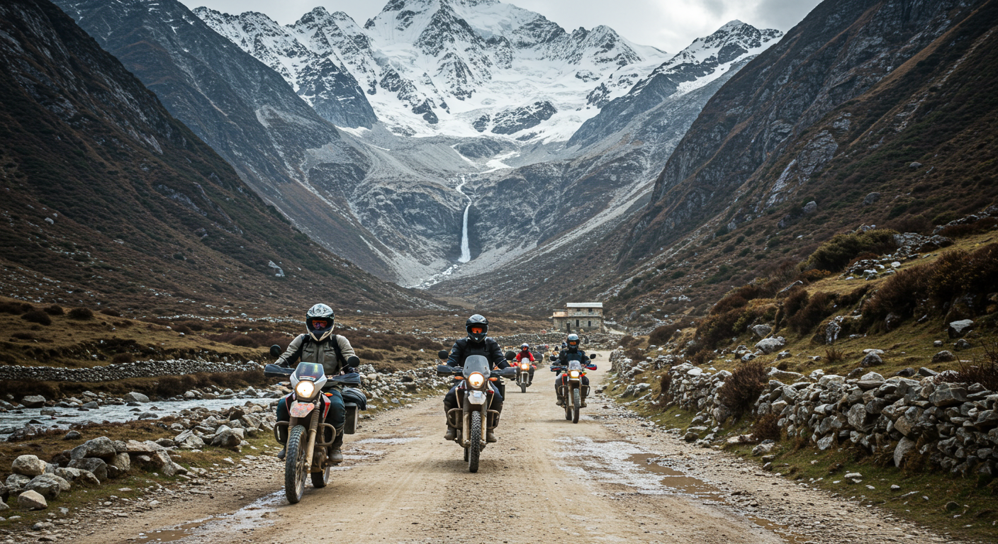 Kathmandu to Manang Motorcycle Tour