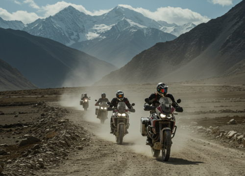 Kathmandu to Upper Mustang Motorcycle Tour