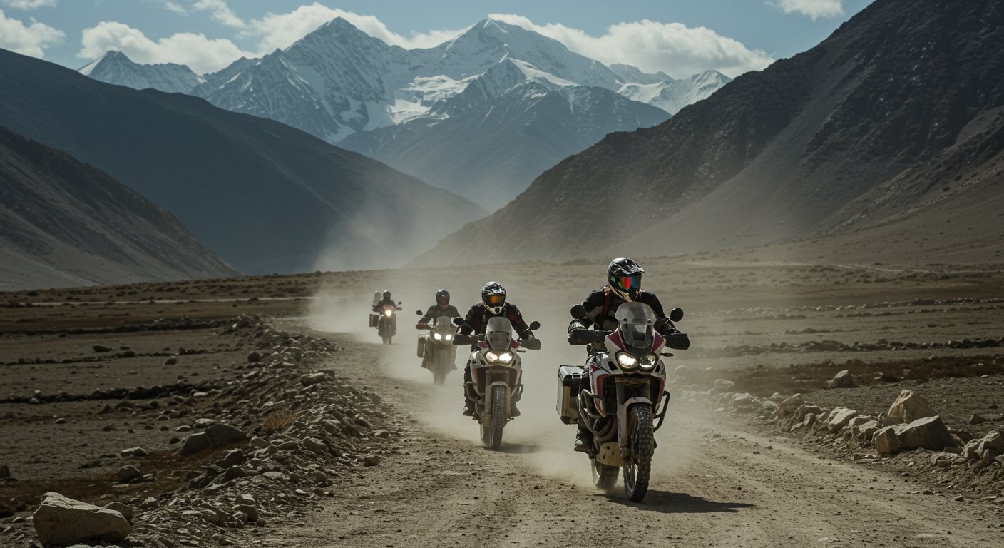Kathmandu to Upper Mustang Motorcycle Tour