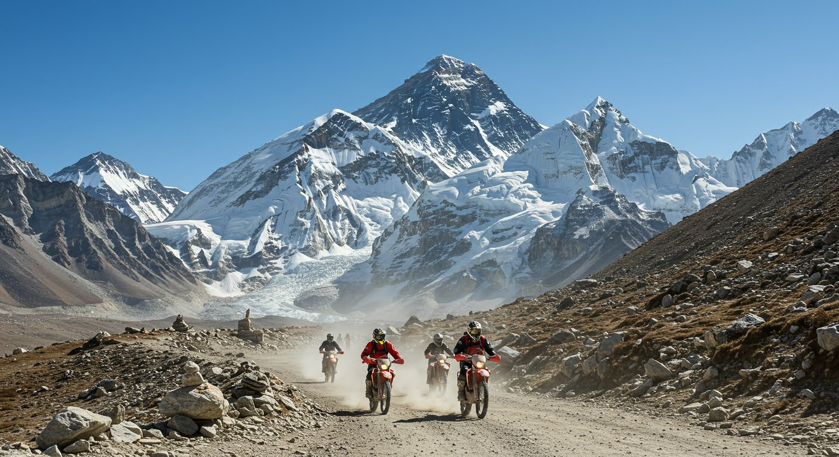 Kathmandu to Tibet Motorcycle Tour